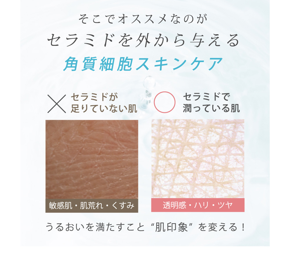 角質細胞スキンケア