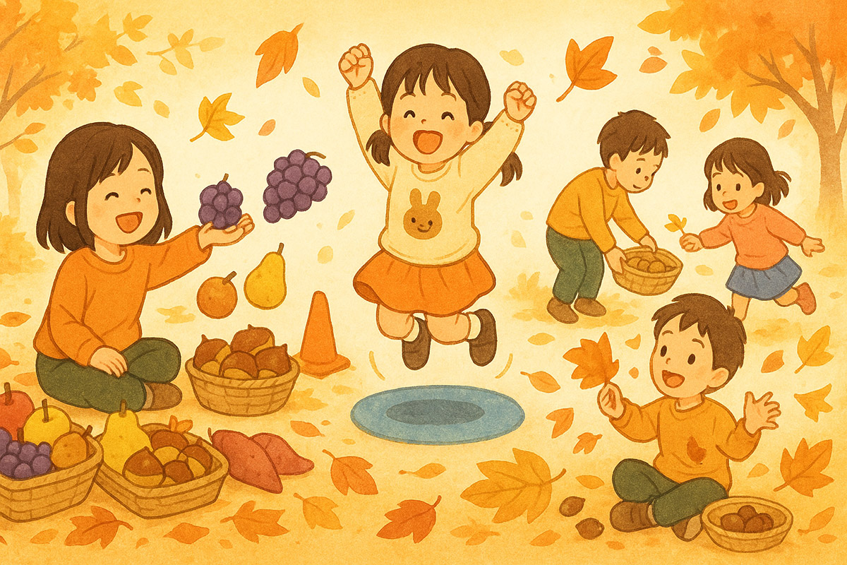 季節の変わり目を楽しむ~ちょっと涼しいこの季節、子どもと一緒に“やってみよう!”~