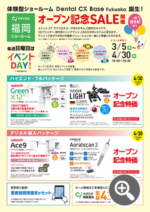 フェイススキャナーチラシ