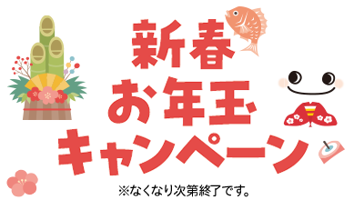 新春お年玉キャンペーン
