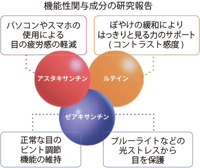 機能性関与成分の研究報告