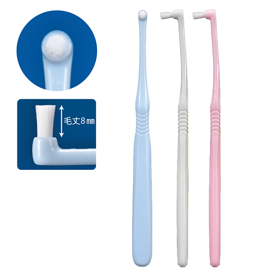 リセラ Simple Tooth Brushシリーズ ワンタフトフラットエンド 