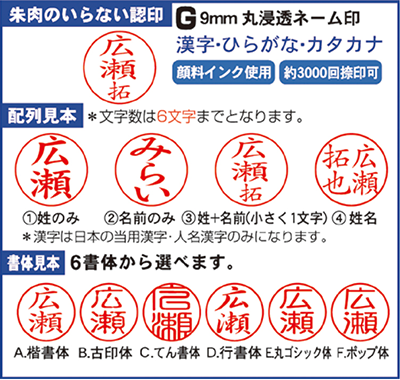 配列・書体見本