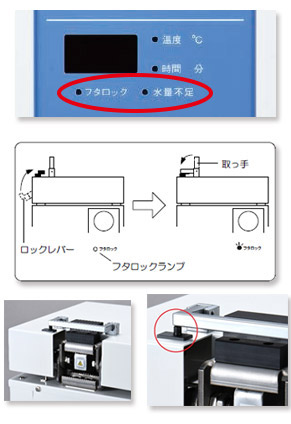 各種センサーとダブルロック機能