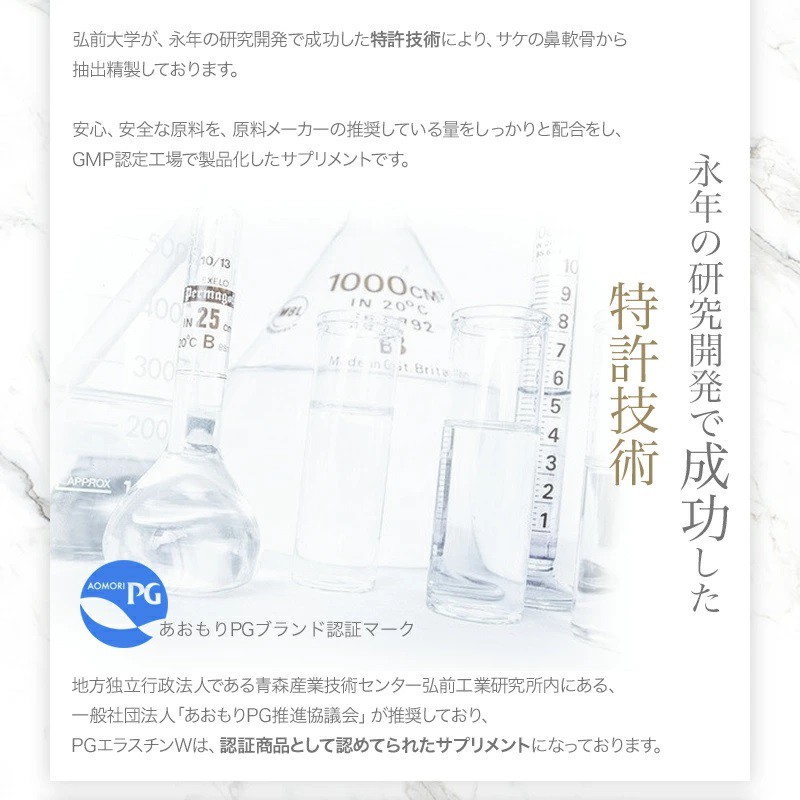 永年の研究開発で成功した特許技術