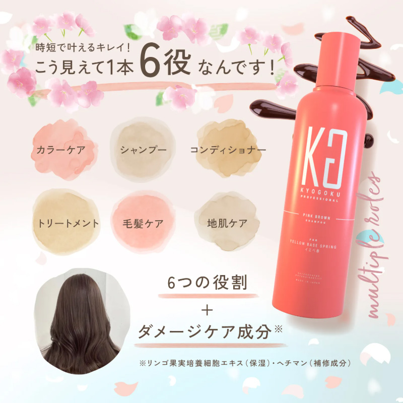 こう見えて1本6役なんです！