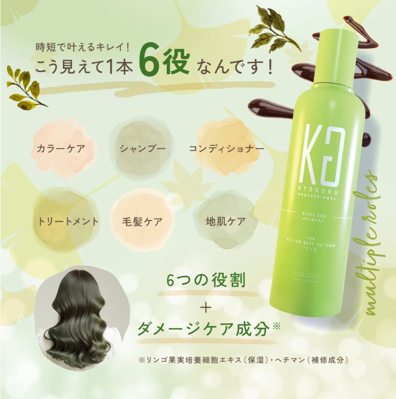 こう見えて1本6役なんです！