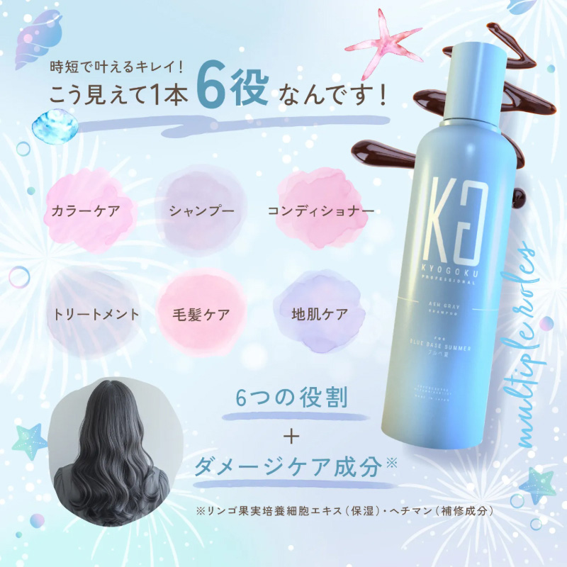 こう見えて1本6役なんです！