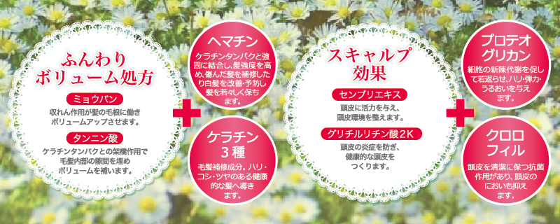 ふんわりボリューム処方