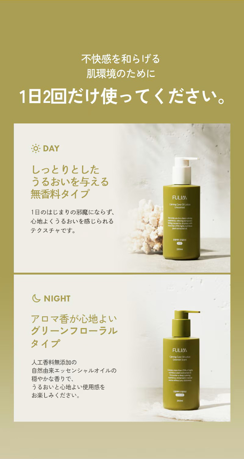 1日2回だけ使ってください。