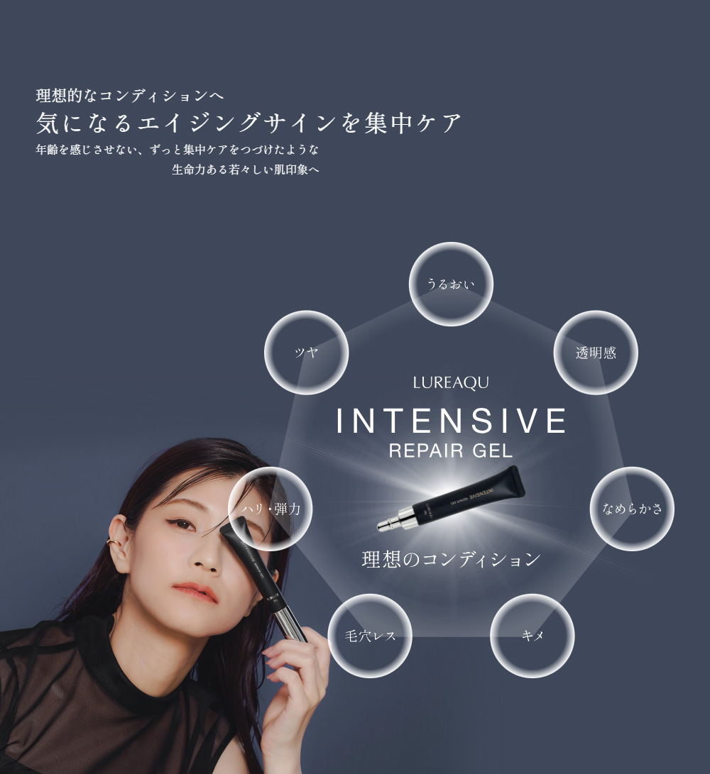 理想的なコンディションへ気になるエイジングサインを集中ケア