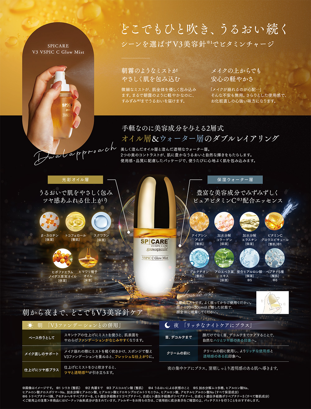 どこでもひと吹き、うるおい続く