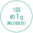 1回約20プッシュ（約50回分）