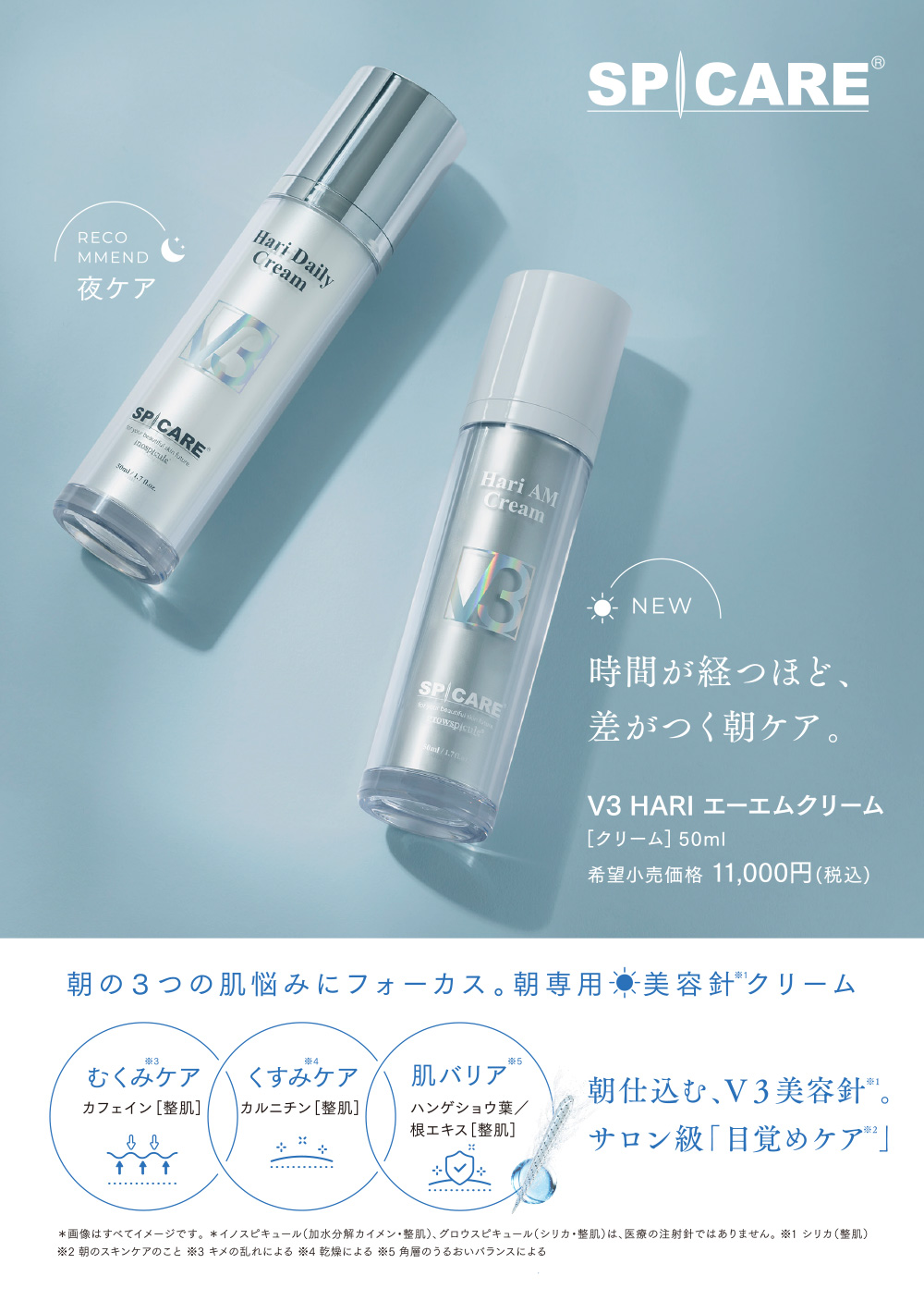 ホームケアを変える、HARIクリーム登場。