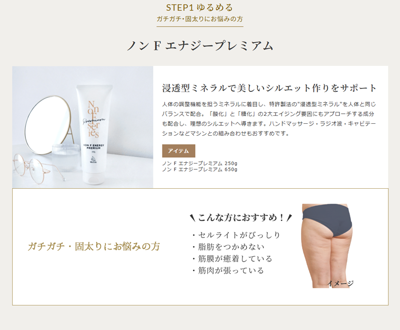 ステップ1 ゆるめる