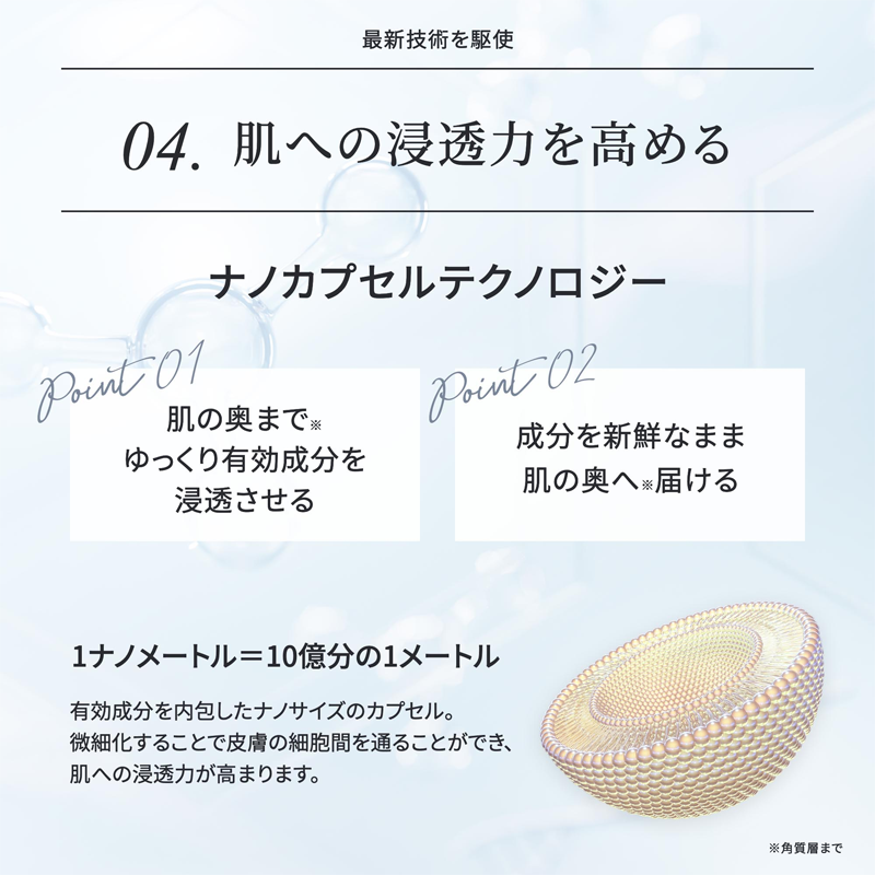 04 肌への浸透力を高める