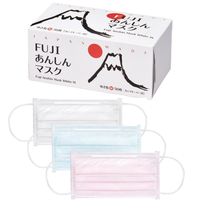 Fujiあんしんマスク カップキーパー付 M ふつう ブルー
