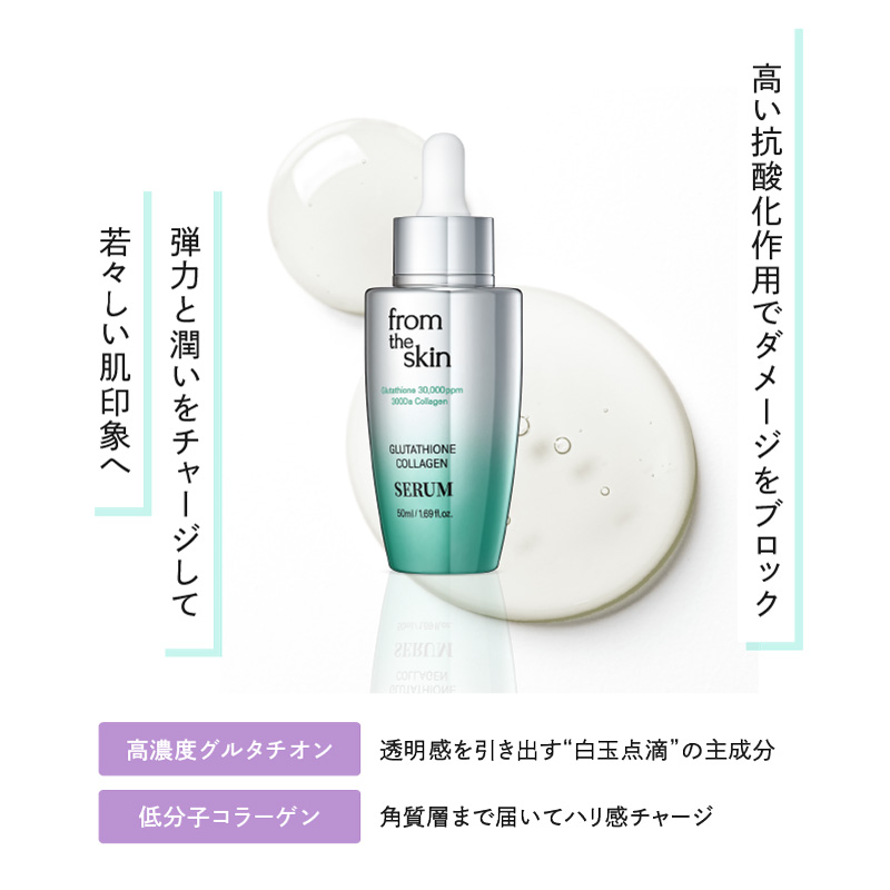 高い抗酸化作用でダメージをブロック